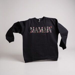 NWT Godmerch Floral “Mamaw” Embroidered Sweatshirt | Women’s 2XL